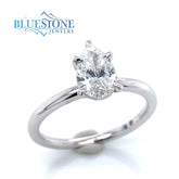 14kt White Gold Diamond Ring- Size 7