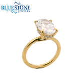 14kt Yellow Gold Diamond Engagement Ring- SAMPLE- Special Order Only