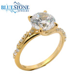 14kt Yellow Gold Diamond Engagement Ring- SAMPLE- Special Order Only