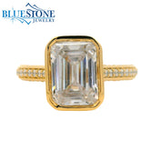 14kt Yellow Gold Diamond Engagement Ring- SAMPLE- Special Order Only