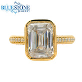 14kt Yellow Gold Diamond Engagement Ring- SAMPLE- Special Order Only