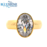 14kt Yellow Gold Diamond Engagement Ring- SAMPLE- Special Order Only