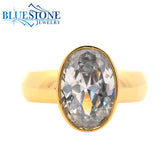 14kt Yellow Gold Diamond Engagement Ring- SAMPLE- Special Order Only