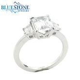 14kt White Gold Diamond Engagement Ring- SAMPLE- Special Order Only