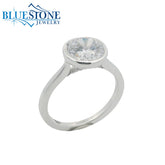 14kt White Gold Diamond Engagement Ring- SAMPLE- Special Order Only