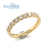 14kt Yellow Gold Diamond Ring- Size 6.5