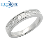 14K White Gold Diamond Ring- Size 7