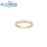 14KYG East/West Baguette Diamond Band - Size 6