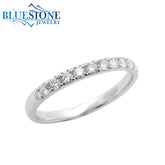 14kt White Gold Ring- Size 7.5