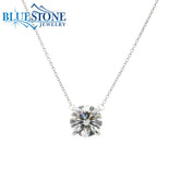 14KWG Lab-Grown Diamond Necklace - 3.03ctw, 18"