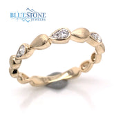 14 Karat Yellow Gold Diamond Ring