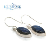 Sterling Silver Earrings with Labradorite Gemstones