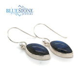 Sterling Silver Earrings with Labradorite Gemstones