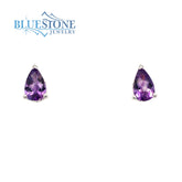 Sterling Silver Amethyst Earrings
