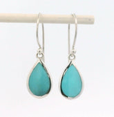 Sterling Silver Earrings with Turquoise