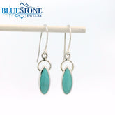 Sterling Silver Earrings with Turquoise