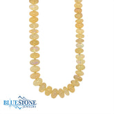 Beaded Ethiopian Opal Necklace- 36 Inches