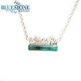 One of a kind 14K Lake Tahoe "East Shore" Necklace