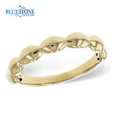 14K Gold Ring w/ Bead Details - Sz. 7