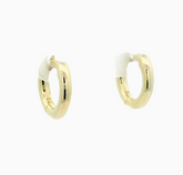 Gold Plated 2mm Hoop Earrings