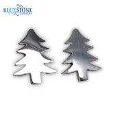 Stainless Steel Pine Tree Earrings
