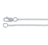 Sterling Silver 1.2mm Rolo Chain - 18"