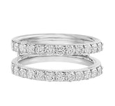 14 Karat White Gold Wedding Band