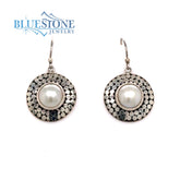 Sterling Silver Earrings with Freshwater Pearls
