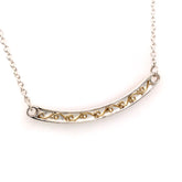 Silver & Gold Necklace- Reversable