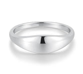 Sterling Silver Dome Ring- Sz. 6.25