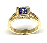 14 Karat Yellow Gold Fashion and/or Engagement Ring with a 0.49 Carat