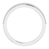 Platinum 1/5 CTW Lab-Grown Diamond Anniversary Band