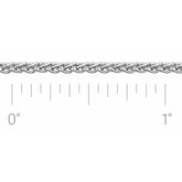 Sterling Silver 1.8 mm Wheat Chain by the Inch