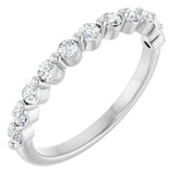 Platinum 1/3 CTW Lab-Grown Diamond Anniversary Band