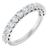 Platinum 3/8 CTW Lab-Grown Diamond Anniversary Band