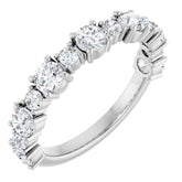 Platinum 1 1/3 CTW Lab-Grown Diamond Anniversary Band