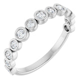 Platinum 1/3 CTW Lab-Grown Diamond Anniversary Band