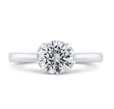 14 Karat White Gold Diamond Engagement Ring- Special Order Only