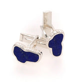 Medium Lake Tahoe Lapis Cufflinks