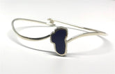 Silver Lake Tahoe Bracelet with Lapis- 6.5 Inches