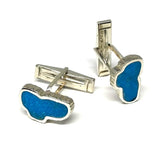 Medium Turquoise Lake Tahoe Cufflinks