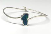 Sterling Silver Lake Tahoe Bracelet- 7 Inches