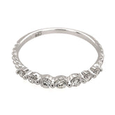 14 Karat White Gold Diamond Ring