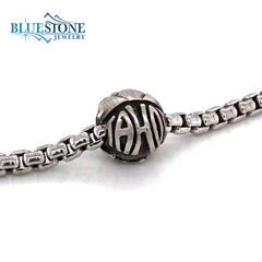 Silver Tahoe Mountain Charm for Pandora Bracelets
