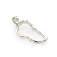 Extra Large Sterling Silver Lake Tahoe Outline Pendant.
Lake Tahoe pe