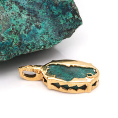 Large Sterling Silver with 14 Karat Yellow Gold Vermeil (plated) Lake