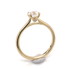 14K Yellow Gold 0.75ct Round Diamond Engagement Ring- Special Order Only