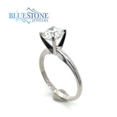14kt White Gold 1.51ct Diamond Engagement Ring
