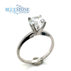 14kt White Gold 1.51ct Diamond Engagement Ring