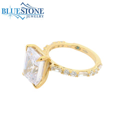 14kt Yellow Gold Diamond Engagement Ring- SAMPLE- Special Order Only